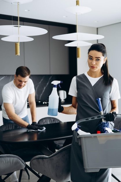 Clean, professional office environment